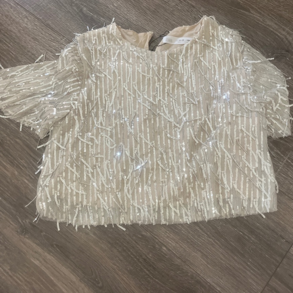 sequin top